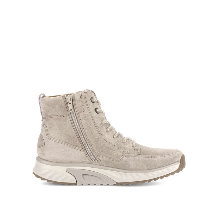 Stivaletto stringato beige #1