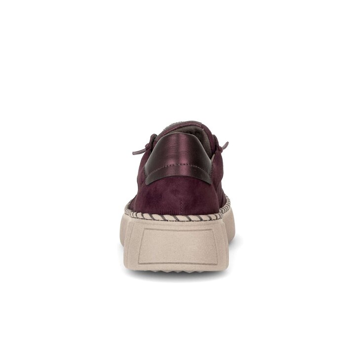 Lage sneaker rood #3