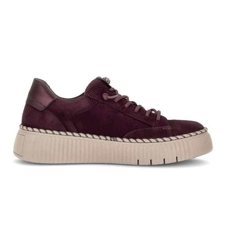 Lage sneaker rood #1