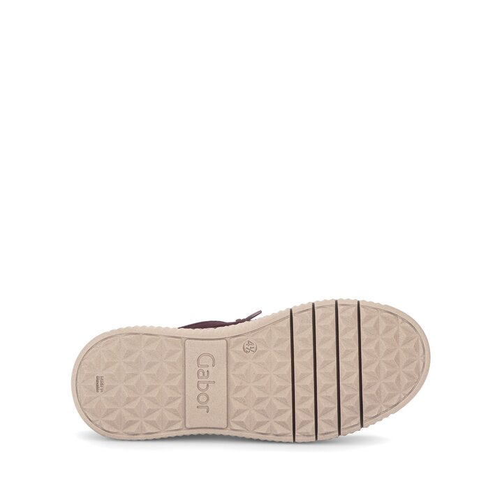 Lage sneaker rood #4