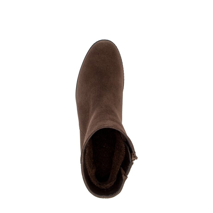 Bottine plateau marron #5