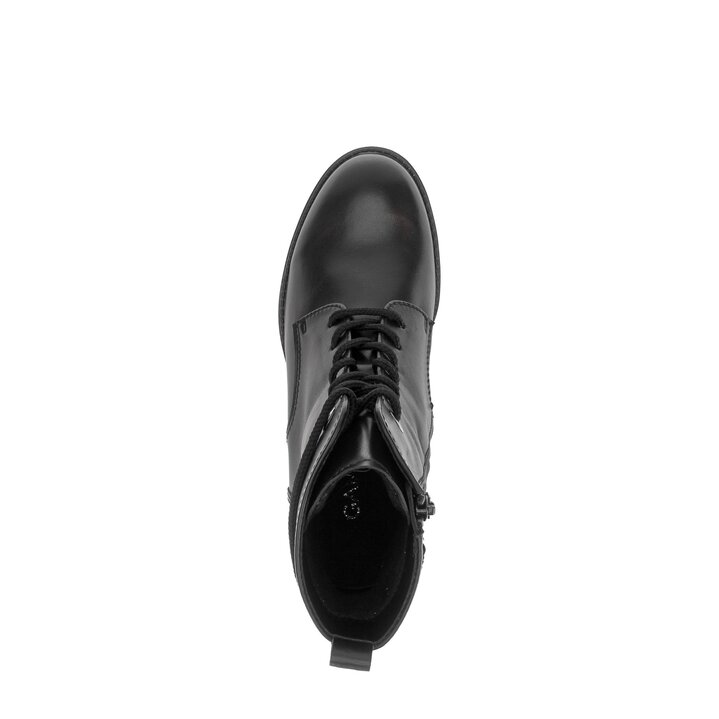 Stivaletto stringato nero #5