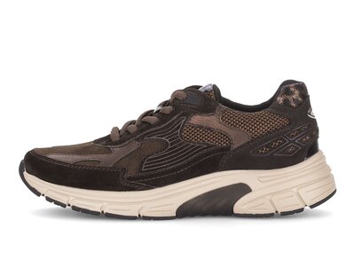 Sneaker low braun