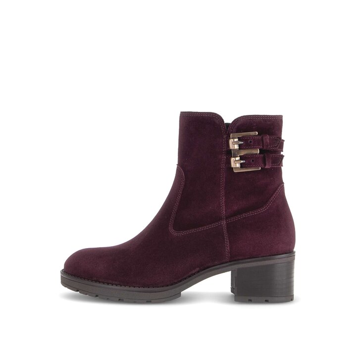 Sportliche Stiefelette lila #0