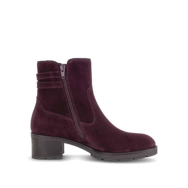 Sportliche Stiefelette lila #1