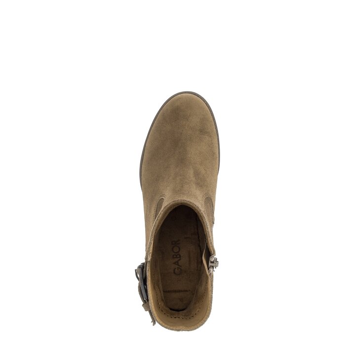 Sportliche Stiefelette braun #5