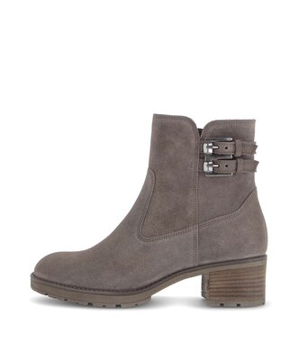 Sportliche Stiefelette grau