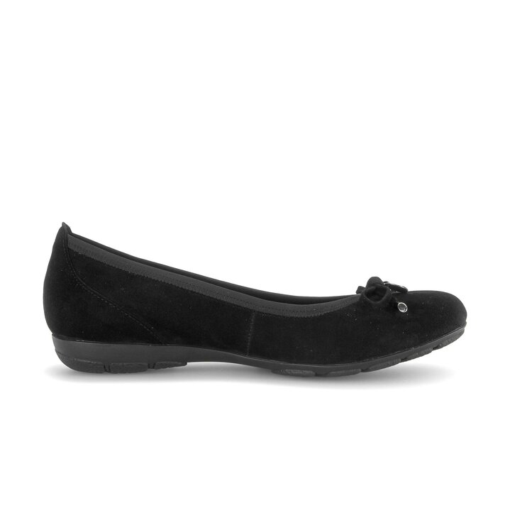 Sportliche Ballerina schwarz #1