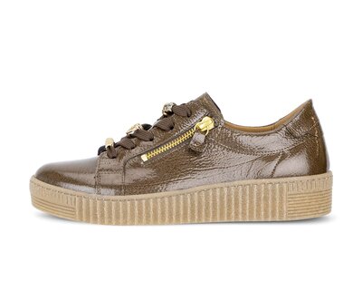 Sneaker low braun