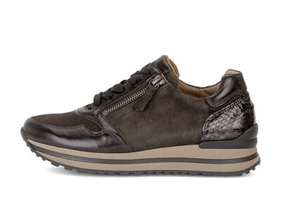 Sneaker low braun