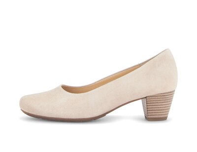 Eleganter Pump beige