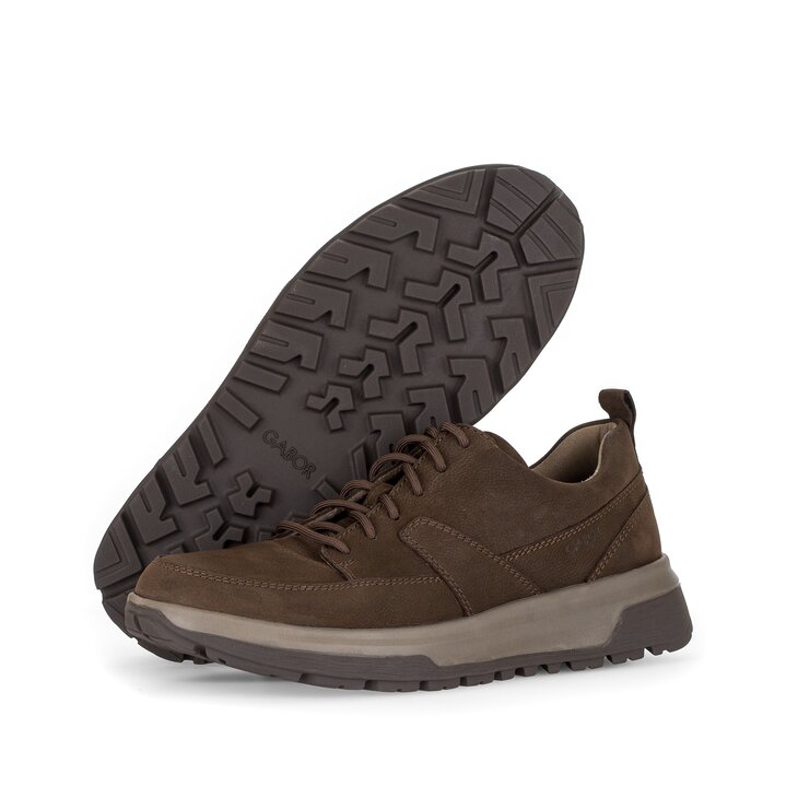 Gabor Lage sneaker bruin #4