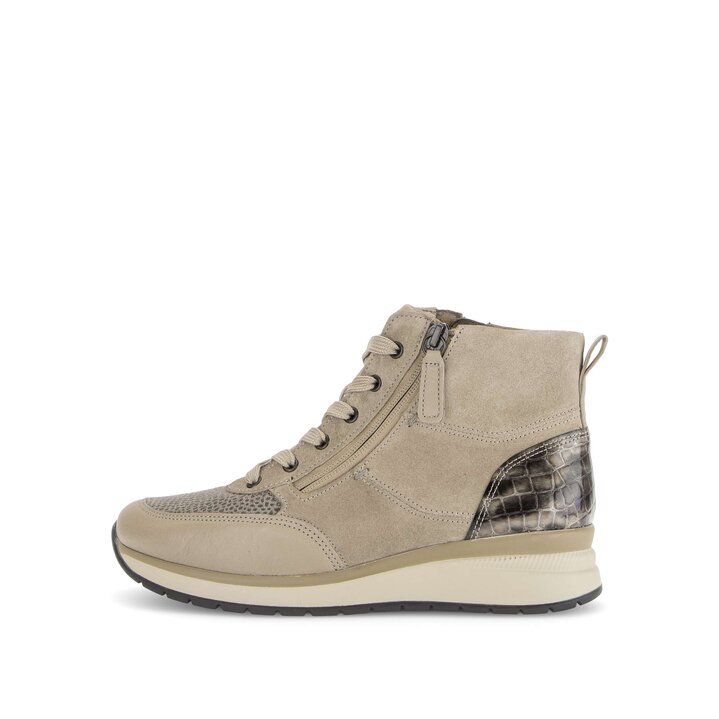 Sneaker high beige #0