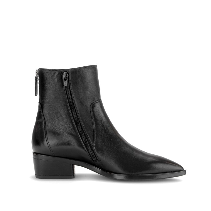 Elegante Stiefelette schwarz #1