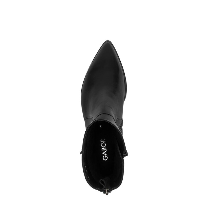 Elegante Stiefelette schwarz #5