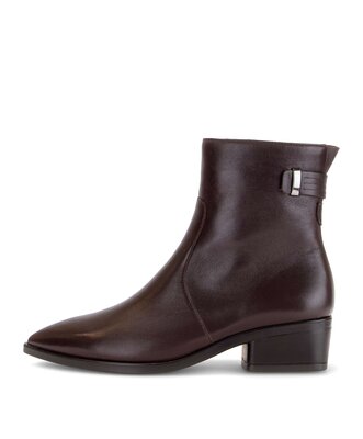 Elegante Stiefelette rot