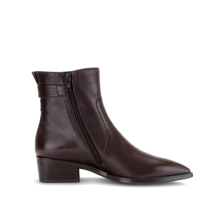 Elegante Stiefelette rot #1