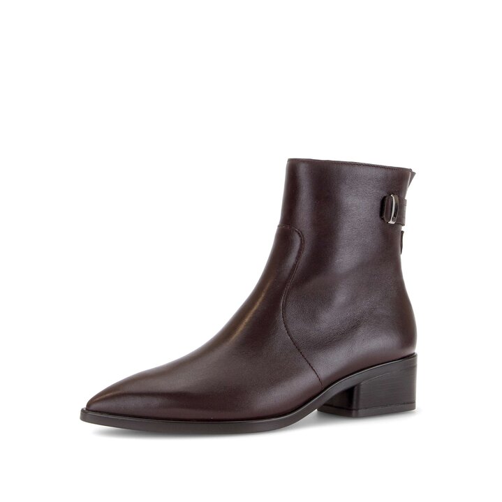 Elegante Stiefelette rot #2