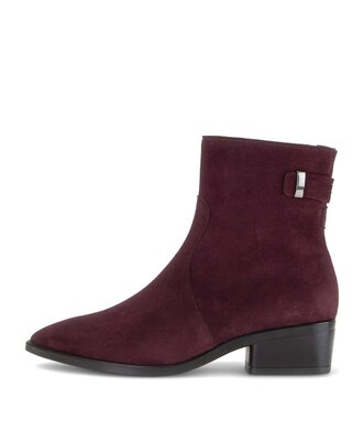Elegante Stiefelette rot