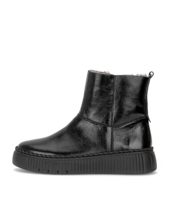 Winterstiefelette schwarz