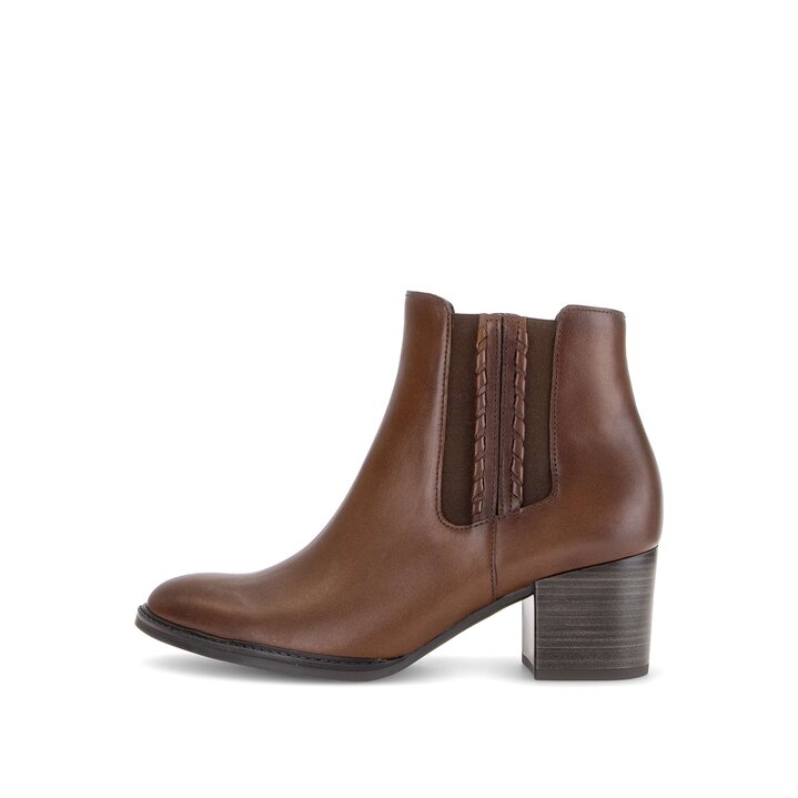Sportliche Stiefelette braun #0