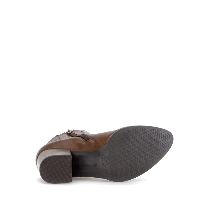 Sportliche Stiefelette braun #4