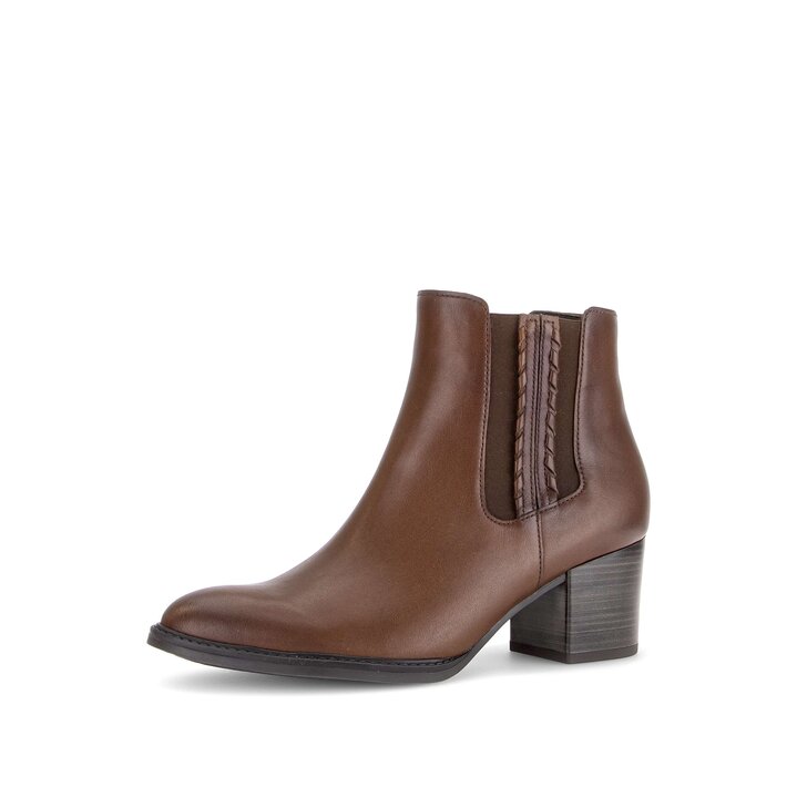 Sportliche Stiefelette braun #2