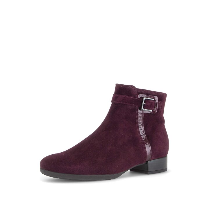 Elegante Stiefelette rot #2