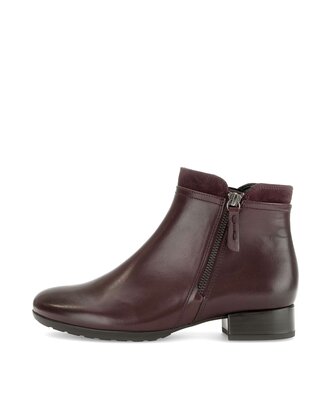 Elegante Stiefelette rot