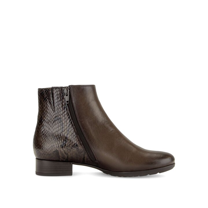 Elegante Stiefelette braun #1