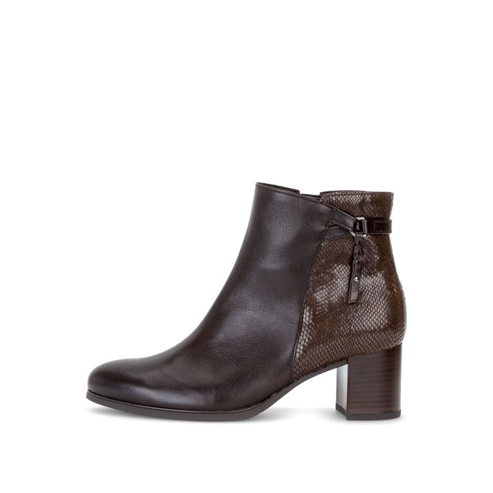 Elegante Stiefelette braun #0