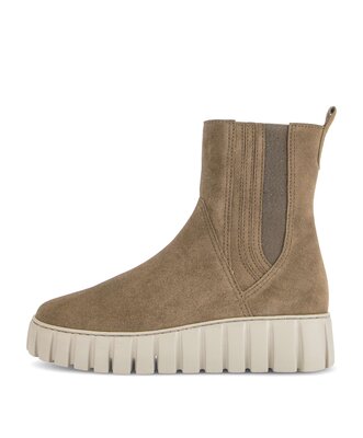 Plateau Stiefelette braun