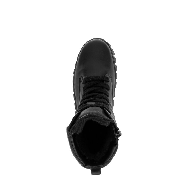 Bottine plateau noir #5