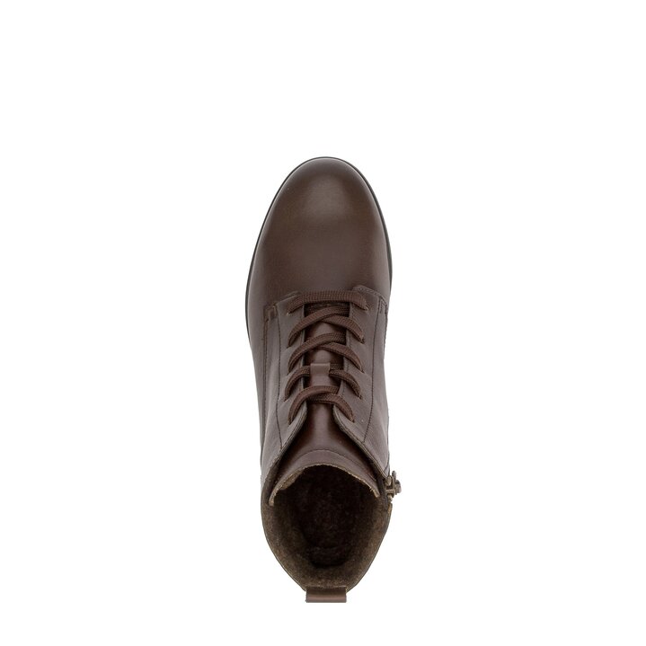 Schnürstiefelette braun #5