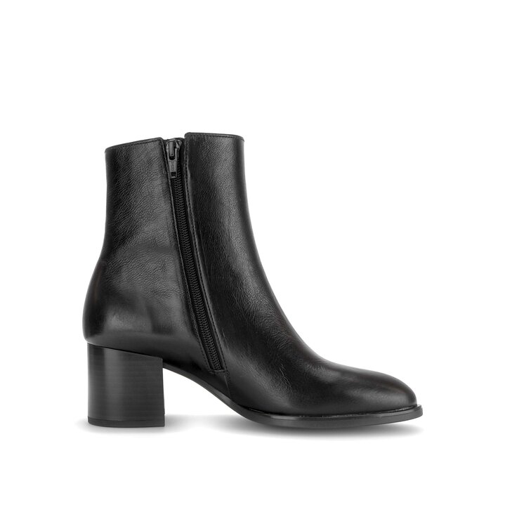 Elegante Stiefelette schwarz #1