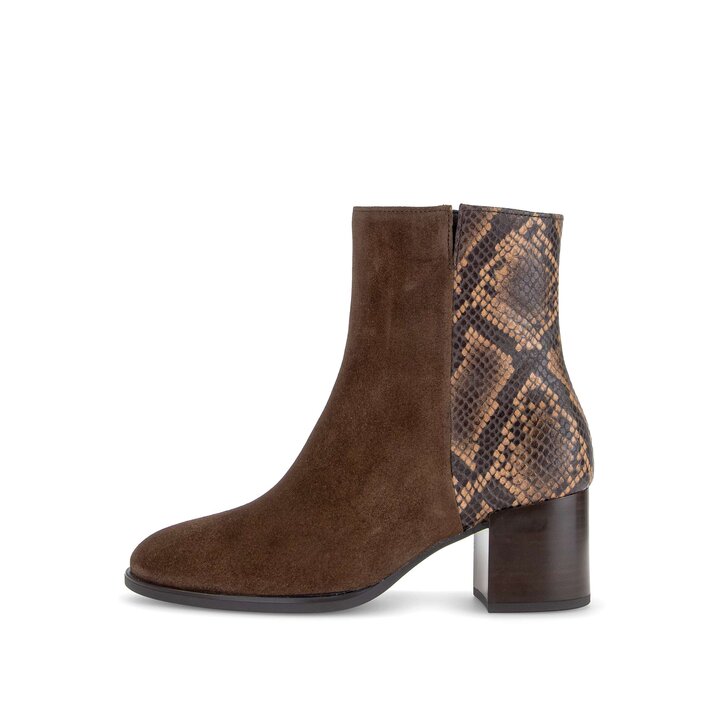 Elegante Stiefelette braun #0