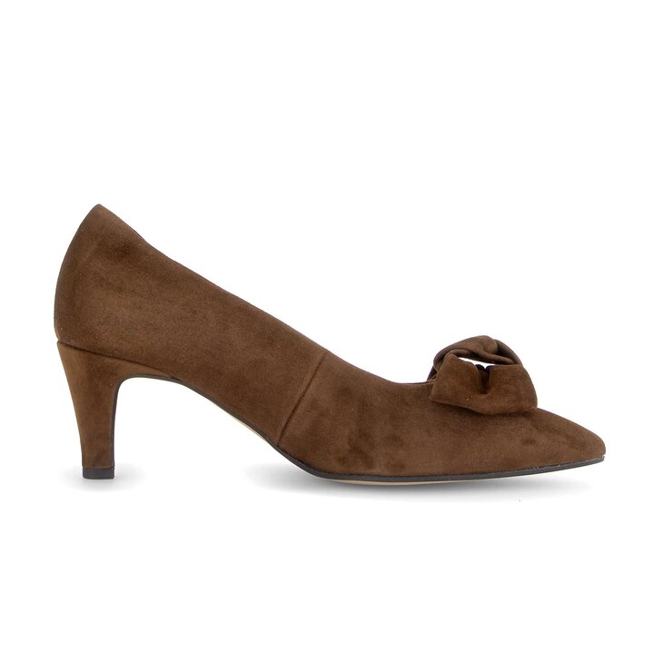Eleganter Pump braun #1