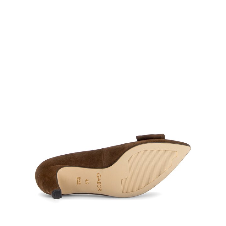 Eleganter Pump braun #4