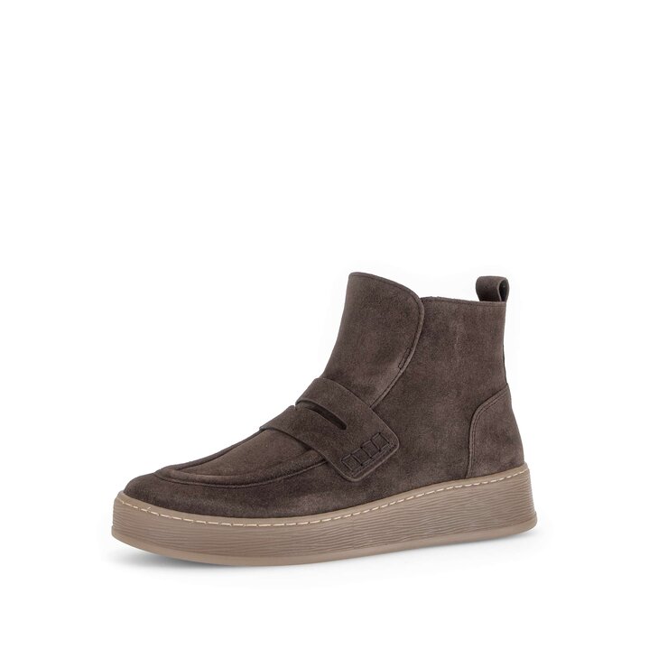 Sportliche Stiefelette braun #2