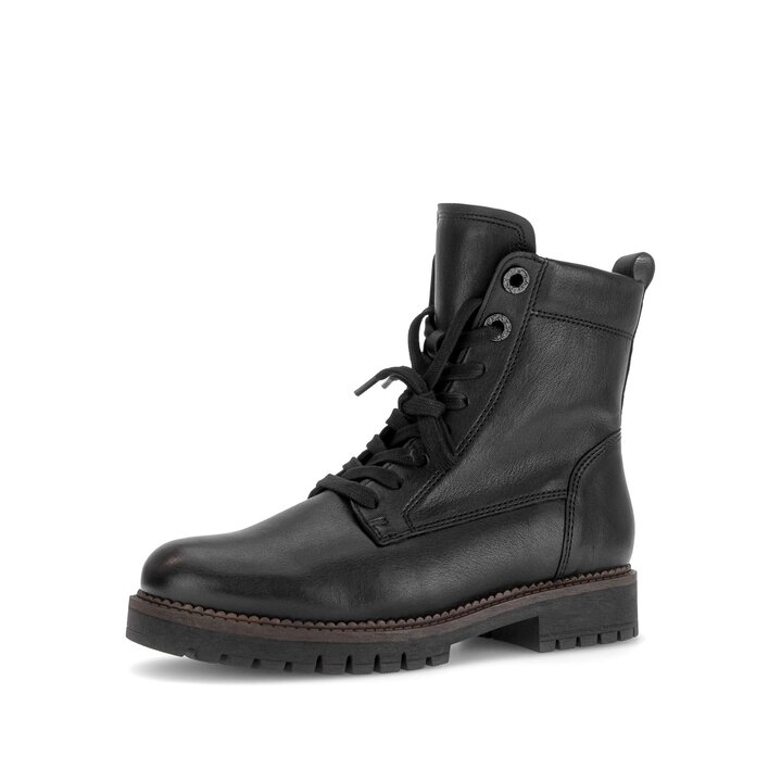 Schnürstiefelette schwarz #2