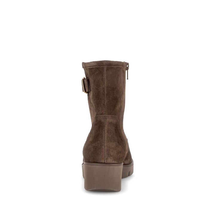 Bottine plateau marron #3