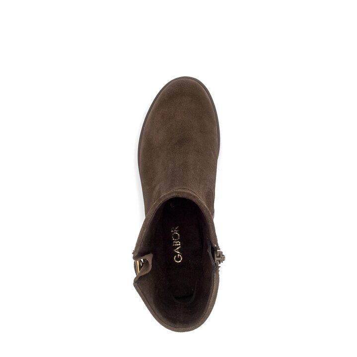 Bottine plateau marron #5