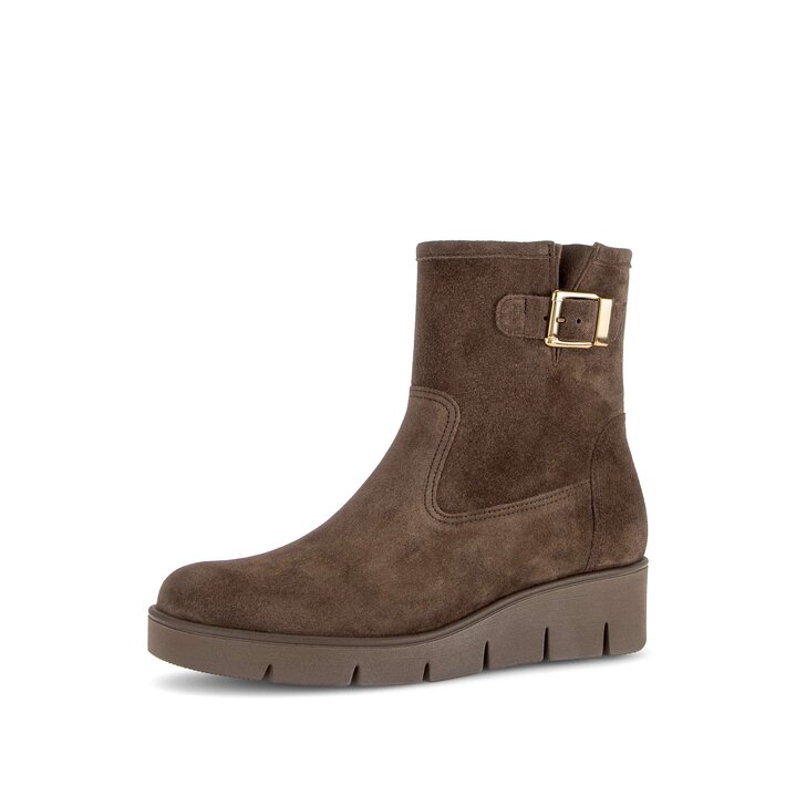 Bottine plateau marron #2