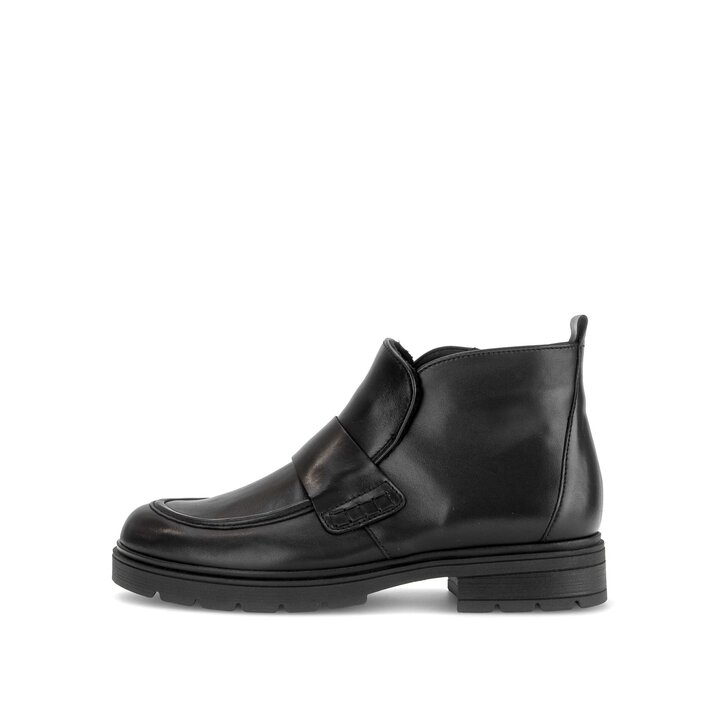 Sportliche Stiefelette schwarz #0