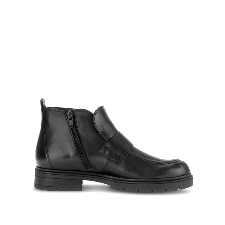 Sportliche Stiefelette schwarz #1