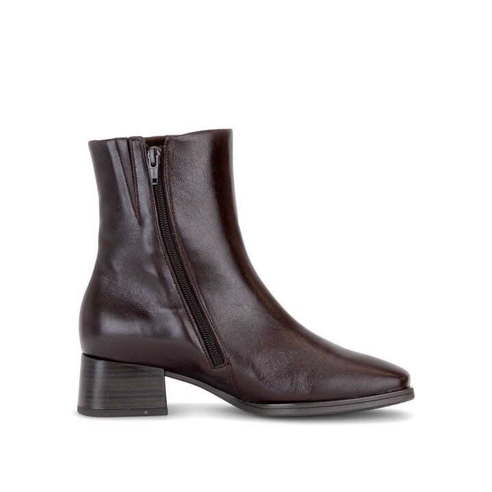 Elegante Stiefelette rot #1