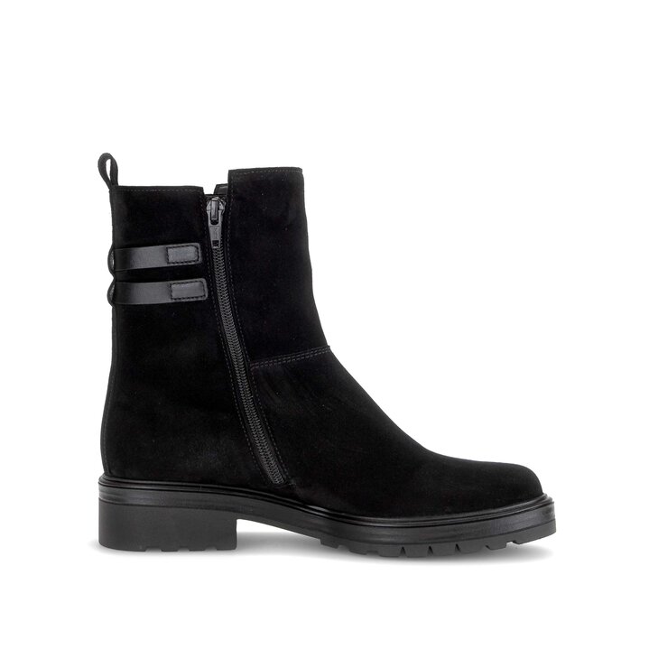 Sportliche Stiefelette schwarz #1