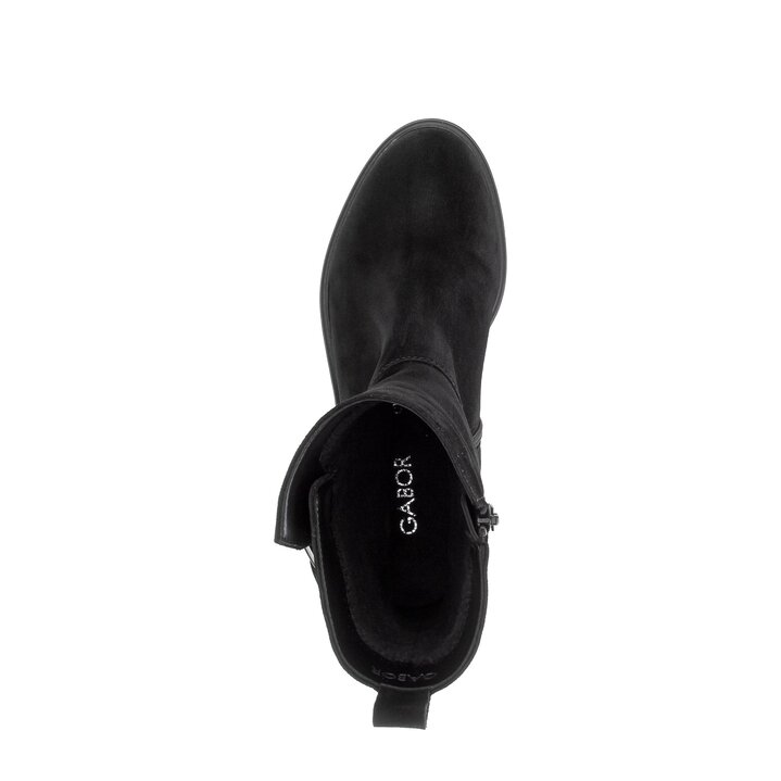 Sportliche Stiefelette schwarz #5