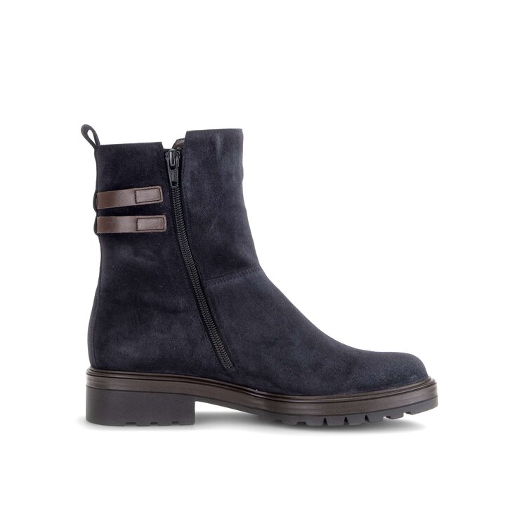 Sportliche Stiefelette blau #1