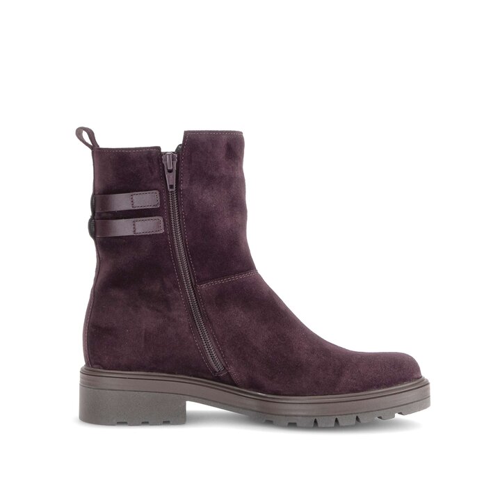 Sportliche Stiefelette lila #1